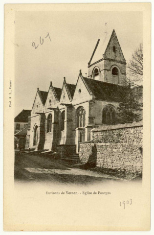 Fourges. Eglise de Fourges.