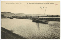 Pont-de-l'Arche. Le Barrage de Poses.