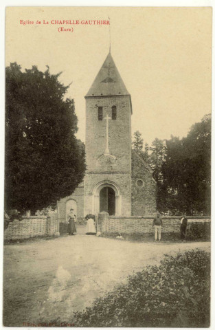 Chapelle-Gauthier (La). Eglise de la Chapelle-Gauthier.