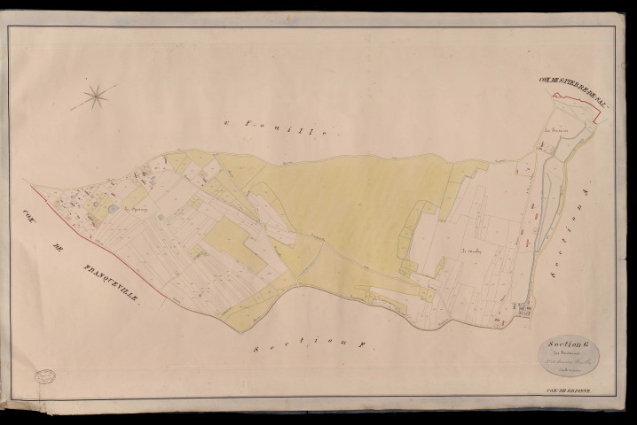 Brionne. Section G _ du Quesney _ 3e et dernière Feuille
