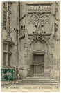 Evreux-Ville. L'Evêché, porte de la Tourelle.