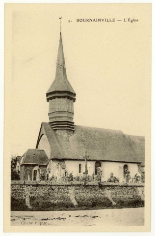Bournainville. L'Eglise.
