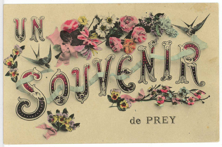 Prey. Carte souvenir.