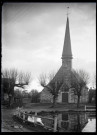 Vue générale de l'église du Gaillardbois (Eure).