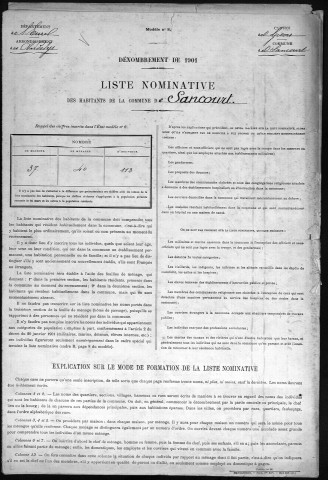 SANCOURT 1901