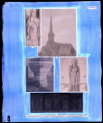 "Églises rurales du département de l'Eure" du chanoine Bonnenfant tome II, planche CXXIV Saint-Ouen-d'Attez (Eure), Gisay-la-Coudre (Eure) et Saint-Nicolas-du-Bosc (Eure).