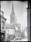 Flèche de l'église Saint-Maclou de Rouen (Seine-Maritime).