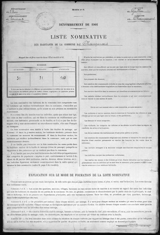 CHAMPENARD 1901