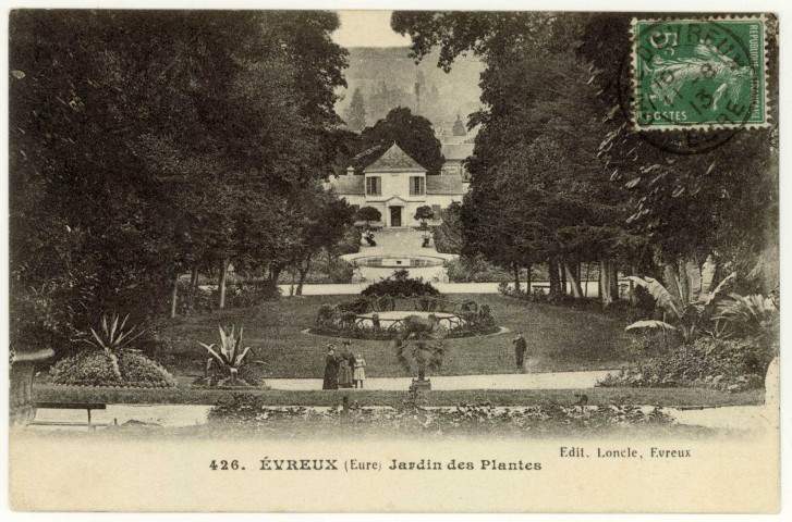 Evreux-Ville. Jardin des Plantes.