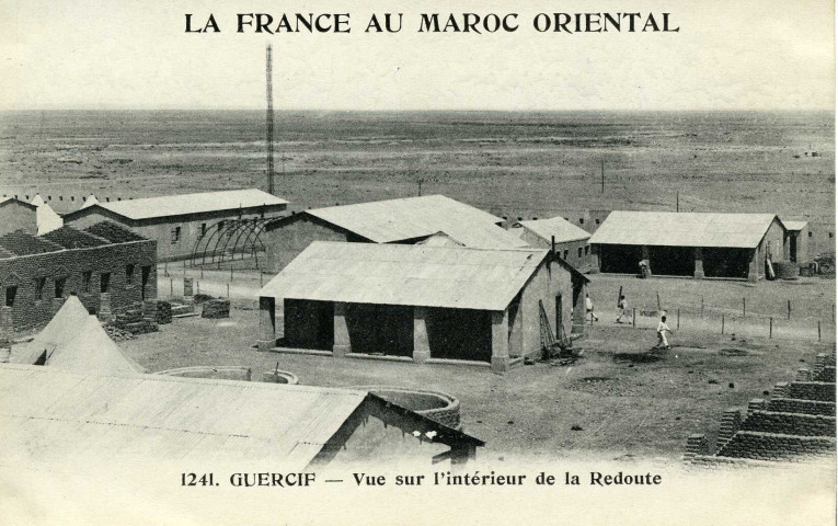 GUERCIF - Vue sur l'intérieur de la Redoute
