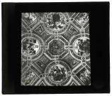 Plafond de Raphaël dans la Chambre de la signature au Vatican.