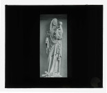 Statue de Vierge à l'enfant de l'église de Magny-en-Vexin (Val-d'Oise).