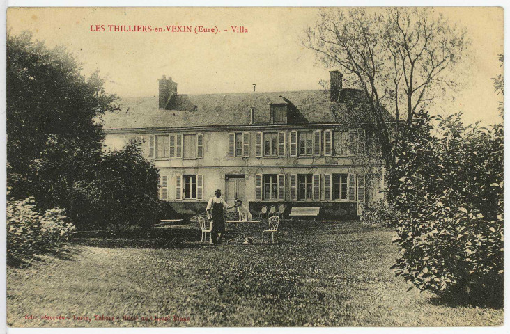 Thilliers-en-Vexin (Les). Villa.