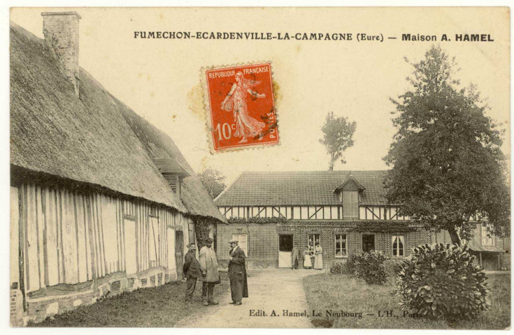 Ecardenville-la-Campagne. Maison A. HAMEL.
