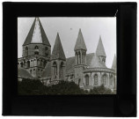 Église abbatiale Saint-Étienne de l'abbaye aux Hommes de Caen (Calvados), chevet.