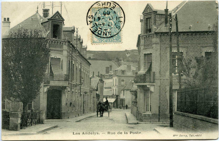 Andelys (Les). Rue de la Poste.