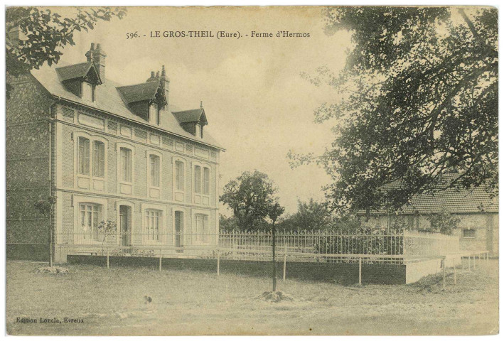Gros-Theil (Le). Ferme d'Hermos.