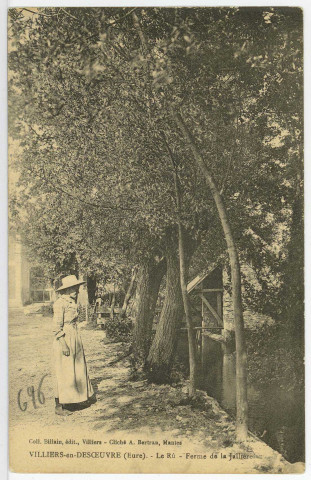 Villiers-en-Désoeuvre. Le Rû - Ferme de la Jallière.