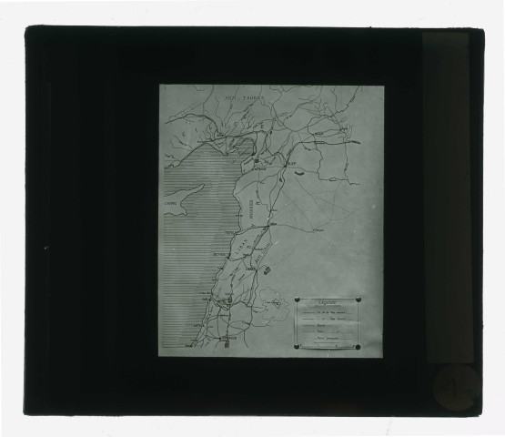 Carte du Liban.