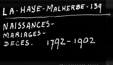 Tables (1792-1902)