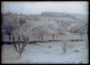 Vue générale du village de Rosay-sur-Lieure (Eure).