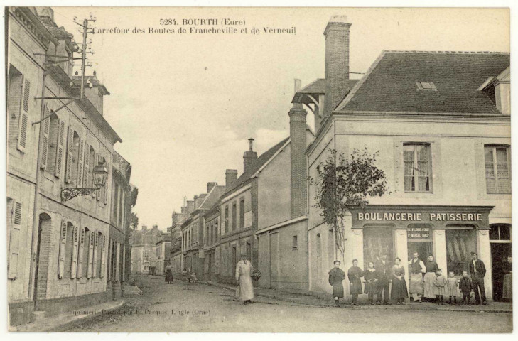Bourth. Carrefour des Routes de Francheville et de Verneuil.