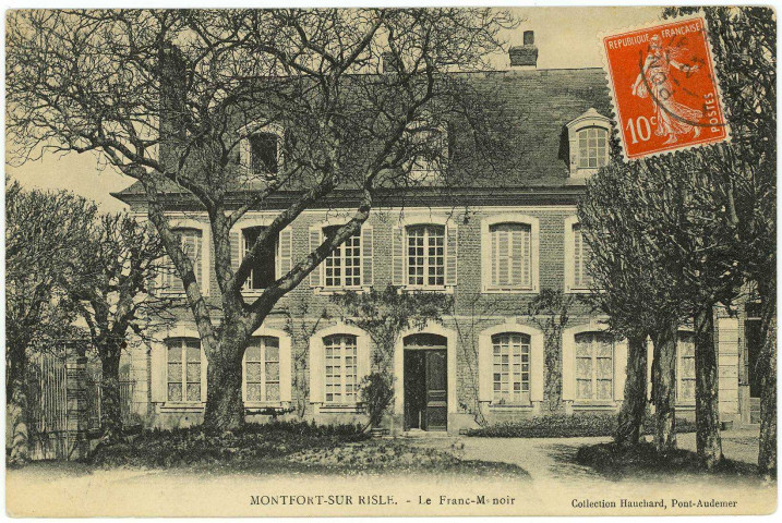Montfort-sur-Risle. Le Franc-Manoir.
