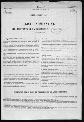 NEUILLY 1936