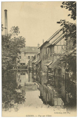Gisors. Vue sur l'Epte.