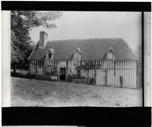 Maison natale de Charlotte Corday à Champeaux (Orne).