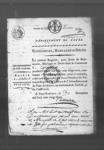 NMD (1823-1832)