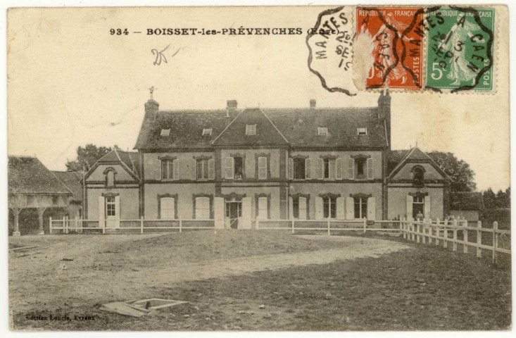 Boisset-les-Prévanches. La Ferme.