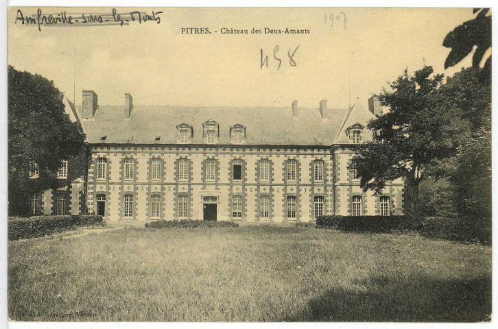 Pîtres. Château des Deux-Amants.