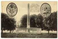Epieds. La Pyramide d'Epieds - Cet Obélisque fut élevé par Napoléon Bonaparte, 1er Consul, à la mémoire de Henri IV. Victorieux des ennemis de l'Etat, à la bataille d'Ivry, le 14 mars 1590 - Le Roi se reposa en ce lieu après la Bataille.