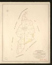 Berville-en-Roumois. Tableau d'assemblage _ du Plan Parcellaire de la Commune de Berville _ Canton de Bourgtheroulde - Pontaudemer - Eure. _ Terminé sur le terrain en 1828, sous l'administration de M.le Vicomte Raymond Delaitre, Préfet _ M. Grandin, maire _ en sous la Direction de M. Hurtrelle, Directeur des Contributions directes. _ M. Hautier, Géomètre en Chef. _ Par M. Auxerre, Géomètre de 1re classe.