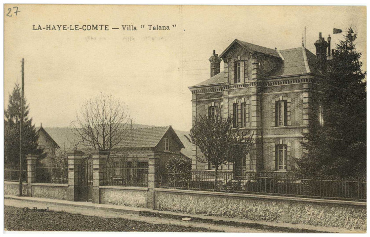 Haye-le-Comte (La). Villa «Talana».