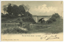 Pont-de-l'Arche. Le Canal.
