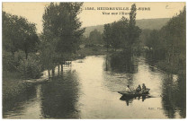 Heudreville-sur-Eure. Vue sur l'Eure.