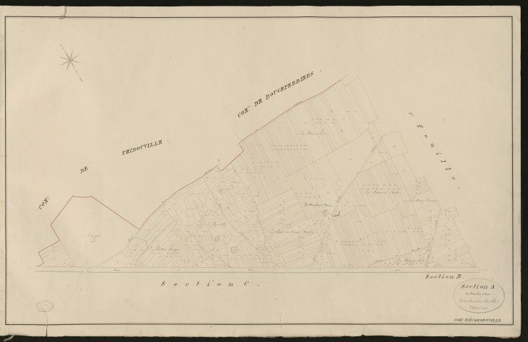Ecardenville-la-Campagne. Section A _ du Mesnil-Pipart _ 2e et dernière Feuille