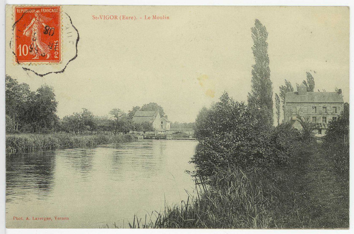 Saint-Vigor. Le Moulin.