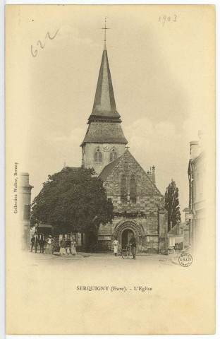 Serquigny. L'Eglise.