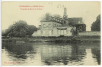 Tournedos-sur-Seine. Propriété des Bords de la Seine.
