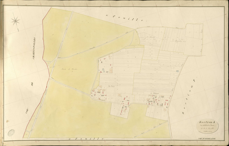 Fidelaire (Le). Section A _ des Nibels et des Houis _ 5e et dernière Feuille
