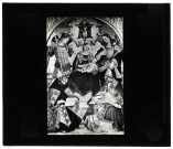 Musée de Florence (Italie), tableau de Luca Signorelli « la Vierge entourée de saints ».