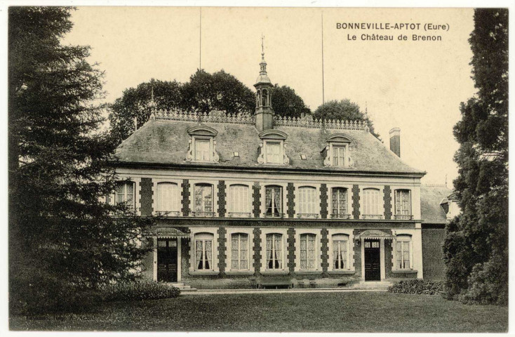 Bonneville-Aptot. Le Château de Brenon.