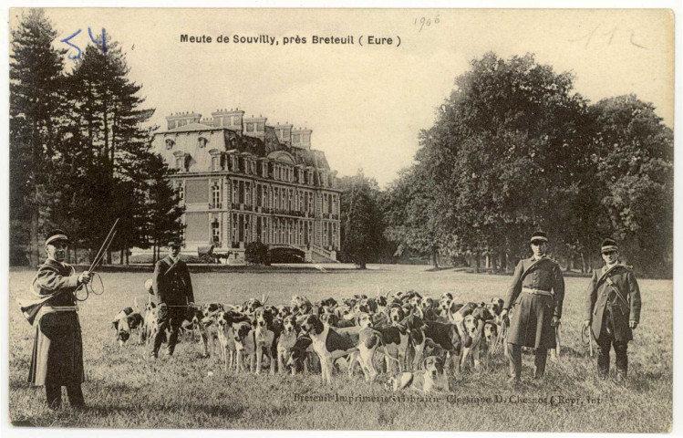 Bémécourt. Meute de Souvilly, près Breteuil.