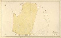 Fouqueville. Section A _ de l'Eglise et du Parc du Becthomas _ 2e et dernière Feuille