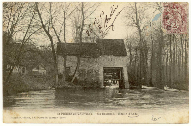 Andé. Moulin d'Andé.