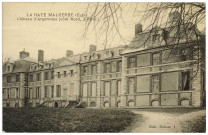 Haye-Malherbe (La). Château d'Argeronne (côté Nord, XVIe s. ).