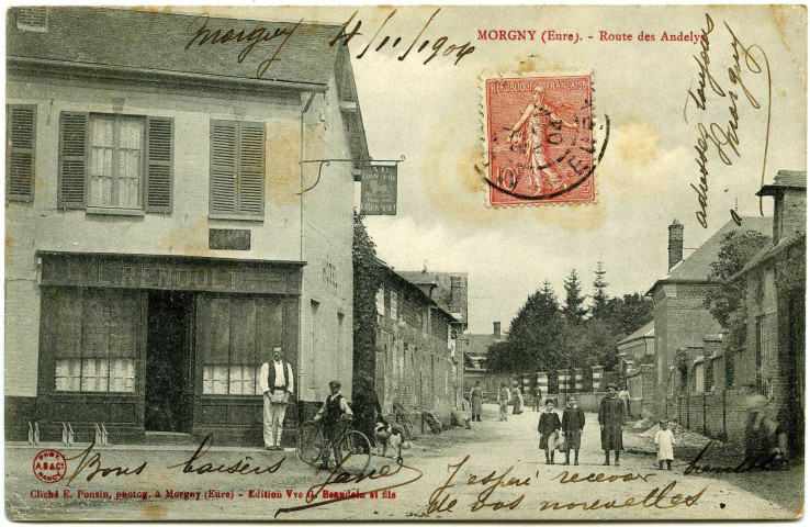 Morgny. Route des Andelys.